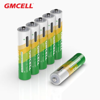 Baterías GMCELL 1,5 V 750mWh AAA con batería de iones de litio USB AA y baterías recargables AAA