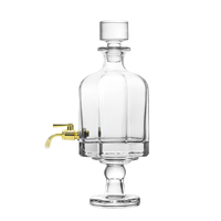 Flacon en verre pour huile d'attar et d'oud, style arabe, avec compte-gouttes et surface polie