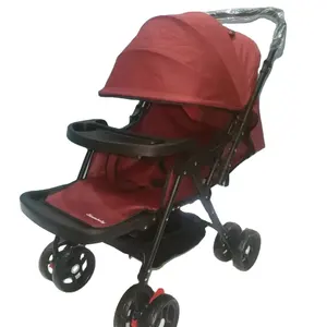 China Factory Wholesale Luxury Baby Stroller 3 In 1 Floding Aluminium Alloy Baby Pram