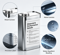 Recubrimiento Cerámico Nano 9H, Líquido Protector de Pintura para Automóviles, Recubrimiento de Vidrio Superhidrófobo, Recubrimiento de Cristal, Detallado Automotriz