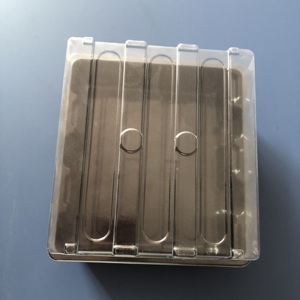 Boîte blister personnalisée en PET plateau pour semis <span class=keywords><strong>pot</strong></span> de <span class=keywords><strong>fleur</strong></span> en plastique succulent pour légumes avec couvercle boîte transparente - Product Image 2