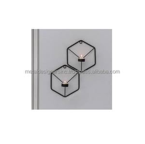 Lanterne en métal antique support nouveau décor à la maison photophore Table à manger Accent élégant bougeoir maison candélabres - Product Image 2