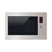 Four à micro-ondes encastrable 25L avec grill, puissance 900W, acier inoxydable, minuterie numérique, usage domestique