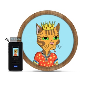 Para Decoración del Hogar/Salón/Hotel, Marco Digital NFT con Sistema Android de 23.6 Pulgadas, Reproductor de Publicidad con Reloj - Product Image 4