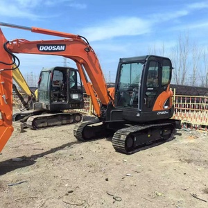 รถขุด Doosan DX60 มือสอง สภาพ 95% ใช้งานน้อย รถขุดตีนตะขาบ มาตรฐาน CE/EPA รถขุดขนาดเล็ก Doosan DX60 6 ตัน สำหรับขาย - Product Image 5