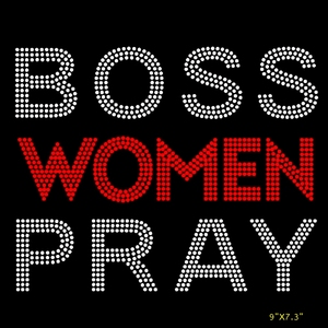 Personnalisé Nouveau Vrai Femmes Prier Patron Femmes Tuer Je Fais Les Deux Religieux Chrétien Strass Transfert Fer Sur La Conception Fer Sur Motif - Product Image 3