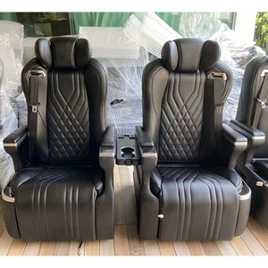 Silla de Masaje Eléctrica de Lujo, Asiento de Aviación Modificado con Funciones de Cuero para Mercedes Vito Clase V W447 <span class=keywords><strong>Toyota</strong></span> <span class=keywords><strong>Hiace</strong></span> - Product Image 2