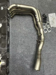 Tubo de escape para BMW S1000RR Cabeza de aleación de titanio estilo Akra - Product Image 5