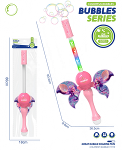 Varita de Burbujas con Forma de Sirena a Pilas, con Luz de Colores y Espada de Pez, para Jugar en la Playa en Verano y Eventos al Aire Libre, Venta al Por Mayor - Product Image 1