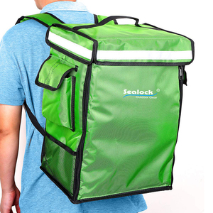 2022 Factory Big Waterproof Thermal Food Box Motorcycle Bike Insulated Food Delivery Bag