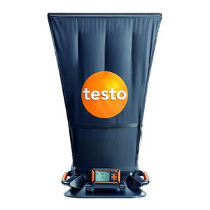 Débitmètre d'air Testo 420 pour systèmes HVAC avec mesure du débit en CFM et lecture de la température et de l'humidité - Product Image 1