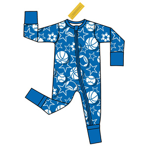 Đọc để tàu in ngẫu nhiên tre bé Đồ ngủ bí ẩn Hộp Tùy chỉnh bé tre Romper mù hộp tre tà vẹt - Product Image 4