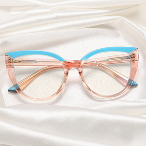 Große Modische Retro Anti-Blaulicht Katzenaugen-Brille für Damen Vintage Damen Klare Computer-Lesebrille Trendige Großhandelsware - Product Image 2