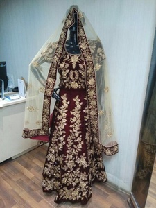 ชุด Lehenga เย็บแบบกึ่งตะเข็บ,ชุด Choli และ Dupatta ใหม่ล่าสุด Lehenga Choli - Product Image 3