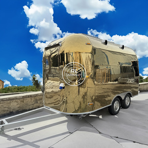 Concession colorée de camion de nourriture de crème glacée de café de jus de chariot de nourriture d'OEM en vente - Product Image 2