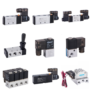 Válvula solenoide 1/8 "PT neumática AirTAC 4V110-06 aire 12V/24V/110V/220V bobina única operada por piloto eléctrica <span class=keywords><strong>2</strong></span> posiciones 5 vías - Product Image 4