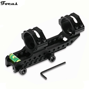 Heavy Duty Tactical 25.4mm and 30mm Dual Ring Cantilever <strong>Scope</strong> Mount Bubble Level Hunting Accessories - Product Image 6