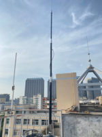 Antena de Radio CB HF de Alta Potencia HHTX HFM-B01, 7-50M, Antena Móvil para Estación Base de Radioaficionados