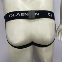 Caleçons de sport pour hommes à taille basse, avec protection de la zone inguinale et coque de sécurité intégrée pour la boxe
