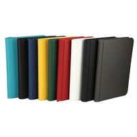 Álbum Porta Tarjetas de Visita con 9 Bolsillos y Capacidad para 360 Tarjetas, con Cierre de Clip, Diseño Personalizado de PU, para Tarjetas de Fútbol, Baloncesto, Fotos de Estrellas de Kpop
