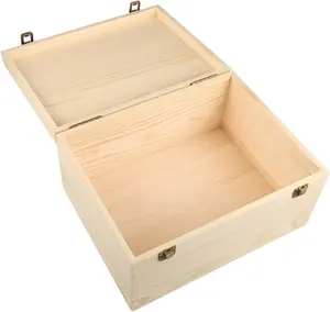 Customized Various Styles Wooden Bamboo Box And Artistic Wooden Handicraft Case