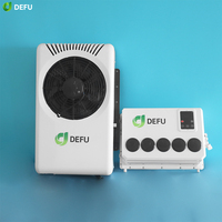 Nuevo Aire Acondicionado DEFU Split de Alta Eficiencia con Compresor Scroll de 24V/12V para Auto, RV y Camión con 7500-9500 BTU