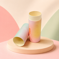 Kotak Tabung Kertas Pastel Premium untuk Lip Balm, Beauty Stick, Sampel Perawatan Kulit, dan Kemasan Hadiah Kosmetik