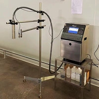 Mesin Printer Inkjet Karakter Kecil CIJ Industrial untuk Kemasan Kabel dan Makanan