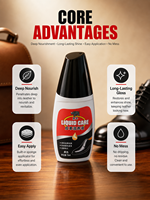 Líquido Nutritivo para Cuero Black Bull de 75ml, Pulimento para Zapatos Hei Niu de Fácil Limpieza, Venta Directa de Fábrica al Por Mayor