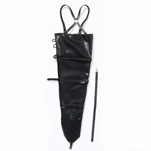Pantalon de bondage serré à l'effigie d'une sirène, en cuir, pour la bondage, sac de retenue pour la flirtation BDSM pour adultes - Product Image 4
