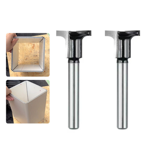 Carbon tinh thể tấm hồ quang uốn Tích hợp công cụ tạo hình cho máy cắt tỉa Bộ định tuyến <span class=keywords><strong>bit</strong></span> hình chữ T uốn trang trí gỗ - Product Image 6