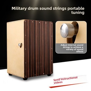 Tambour à main en bois pour adulte débutant pour <span class=keywords><strong>musique</strong></span> assis carte Macro tambour grève <span class=keywords><strong>cajon</strong></span> avec carte tambour Macro - Product Image 5