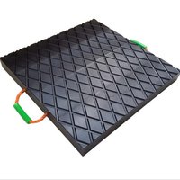 Tapis de sol pour outils de levage, support de pied de grue, stabilisateur, protection de jambe, durable et adaptable