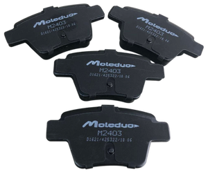 M2403 D1621 1611457280 Vente en gros d'usine Meilleures plaquettes de frein arrière en céramique pour BYD Qin Peugeot GEELY Emgrand EC7 Citroën C4 - Product Image 3