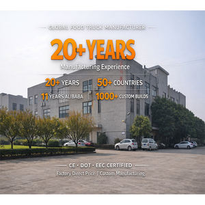 Remorque alimentaire ronde personnalisable avec intérieur en acier inoxydable pour la vente de nourriture de rue, cuisine mobile et entreprise de restauration - Product Image 6