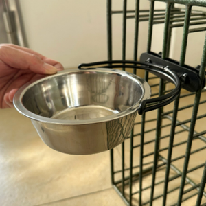 Wholesale Durable No Spill Stainless Steel Pet <strong>Water</strong> <strong>Bowl</strong> <strong>for</strong> Cage Kennel <strong>Crate</strong> - Product Image 6