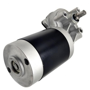 มอเตอร์ 24V DC แรงบิดสูง แบบมีแปรงถ่าน ความเร็วต่ำ แรงบิดสูง มอเตอร์เกียร์สำหรับงานหนัก - Product Image 1