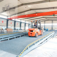 Rampe de chargement hydraulique mobile et durable, largement utilisée dans les usines, entrepôts et centres logistiques