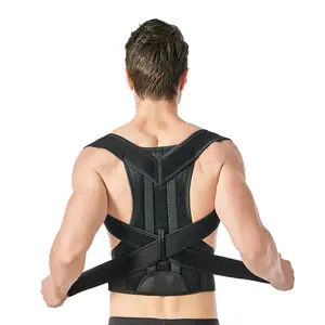 Upper Back Posture Corrector Adjustable Clavicle Support Belt Unisex Adult Back Shoulder Posture Correction Spine Support Belt