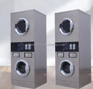 Nouvelle machine à laver commerciale et sèche-<span class=keywords><strong>linge</strong></span> Combo 15kg 20kg 25kg vers le bas Industrie Pièce personnalisée pour la blanchisserie Philippines - Product Image 5