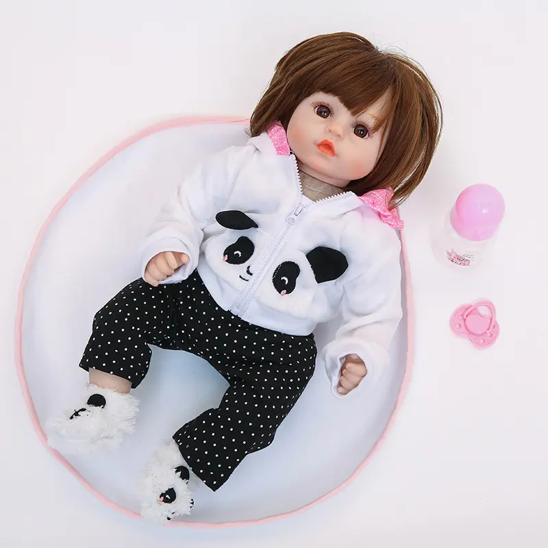 Bebe reborn silicone baby doll girls toys lifelike newborn baby Realistic Children Toy