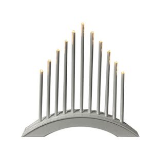 Éxito de Ventas en 2023, Decoración Navideña para el Hogar, Portavelas LED de 11L con Luz Blanca Cálida, Decoración de Mesa - Product Image 1