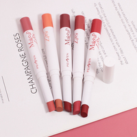 Ensemble de rouges à lèvres mats, imperméables, résistants à la transpiration, haute pigmentation, longue tenue 24 heures, non desséchant, pour activités de plein air, maquillage en gros