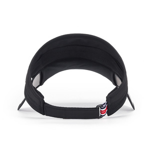 Sport Visor Hat Breathable Wide Brim Sun Protection Outdoor Hiking Travel Spring Summer Adult Black - Product Image 2