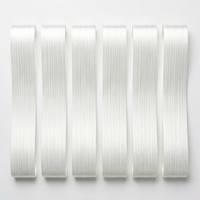 Factory Direct Raw Bright Virgin 100% PA6 Polyamide Nylon 6 Flock Tow High Dyeability for Textile Flocking