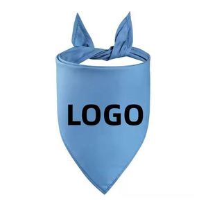 Pañuelo para Perro con Logotipo Personalizado, Color Sólido, Estilo Clásico, Toalla para Saliva de Mascotas, Pañuelo Triangular para Perro - Product Image 2