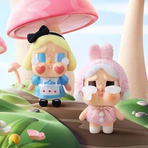 100% Authentique Original Popmart CRY BABY Crying <span class=keywords><strong>Again</strong></span> Series - Peluche en vinyle avec visage, boîte mystère, jouets en peluche, porte-clés pour cadeau - Product Image 4