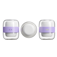 Lampe de chevet sans fil rechargeable, lumière d'ambiance, lumière RGB, intensité réglable, simple, portable, intérieur/extérieur, chambre à coucher, salon