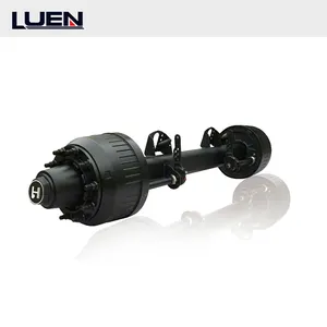 Semi Trailer Parts 1840mm Germany BPW Type Axle 16ton Drum Rear Axles For Sale