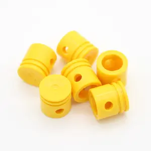100 Pcs/袋2851号发动机圆活塞技术汽车模型零件砖玩具散装配件塑料技术积木